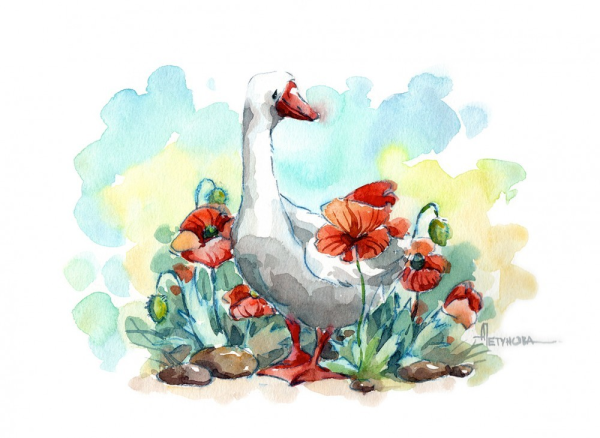 Анна Петунова Гусь