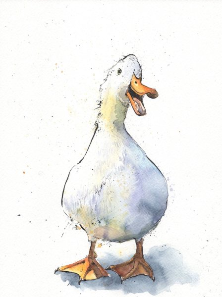 Гуси в живописи