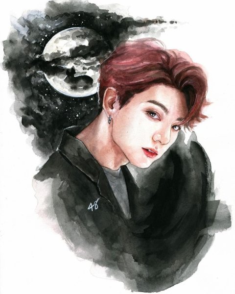 Портрет БТС Jungkook