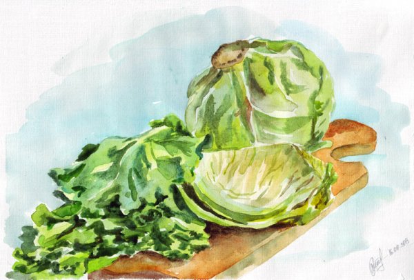 Картошка Академический рисунок