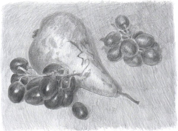 Нарисовать овощи акварелью