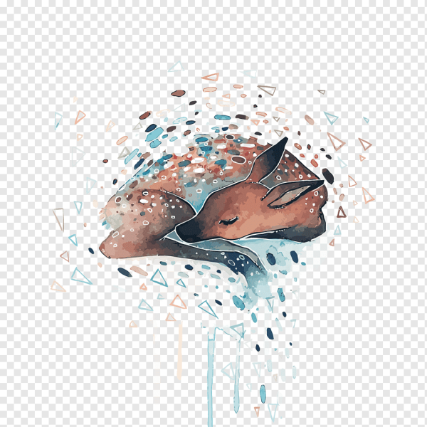 Акварельные иллюстрации в иллюстраторе