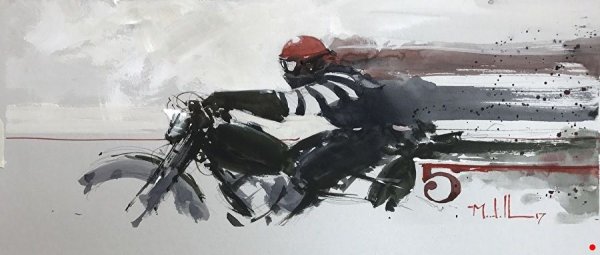 Картины Федосенко романа мотоциклист