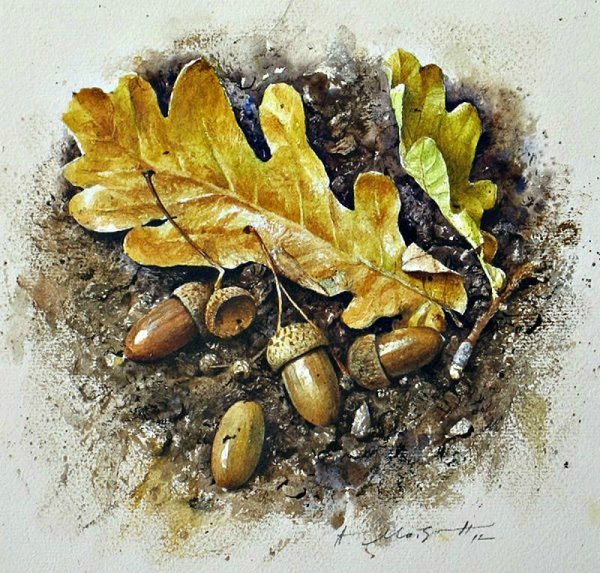 Атанас Мацурев художник акварель