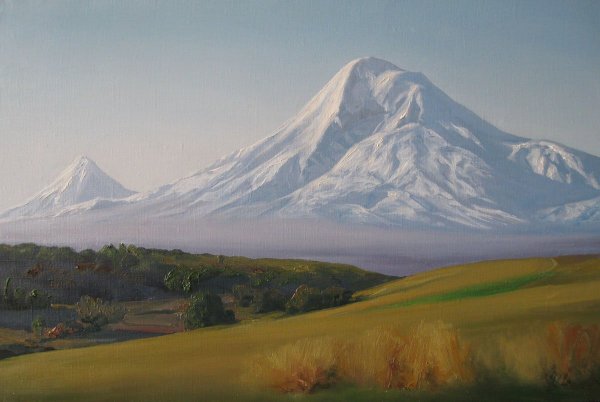 Гора Арарат картина