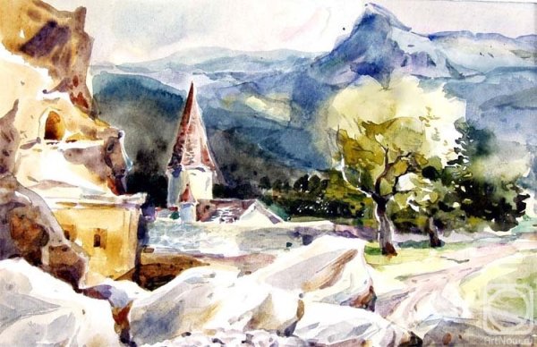 Пейзажи Армении акварелью