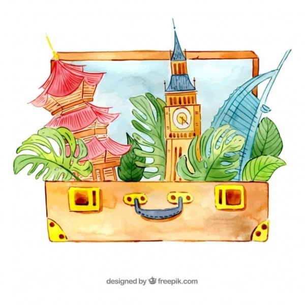 Путешествие иллюстрация