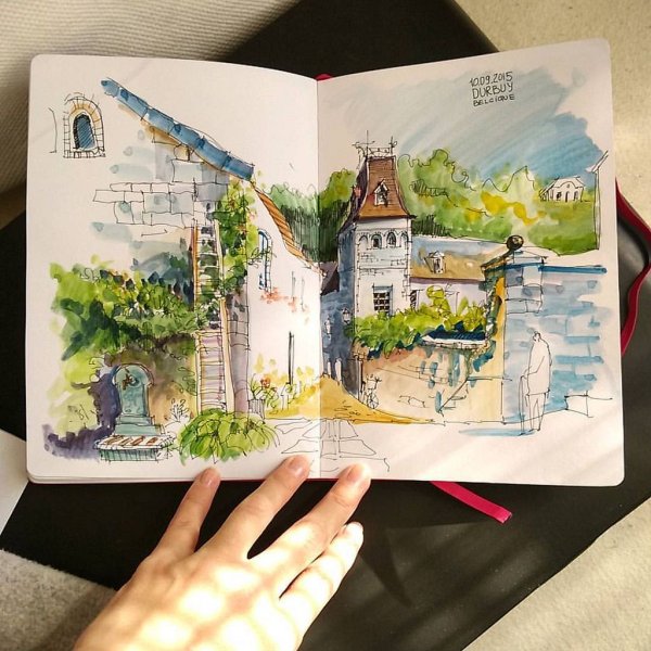 Скетчбук путешественника