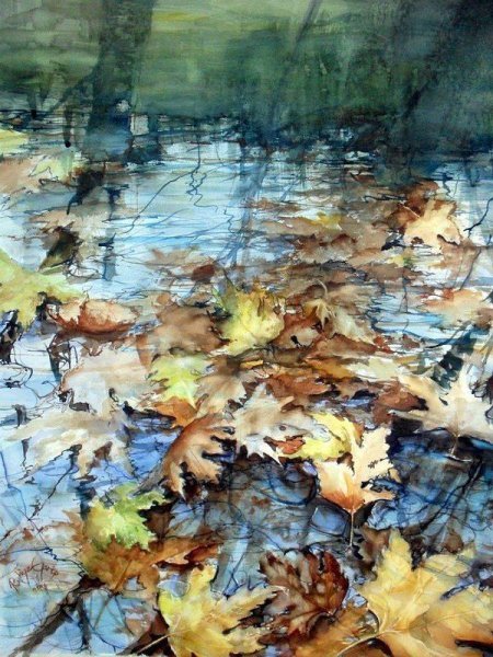 Акварели турецкой художницы рукие Гарип