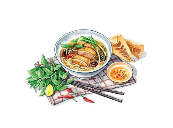 Скетч тарелка с едой