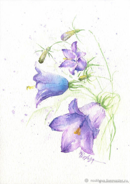 Колокольчик "цветы"