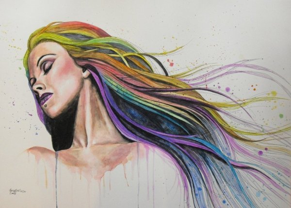 Скетчи цветные