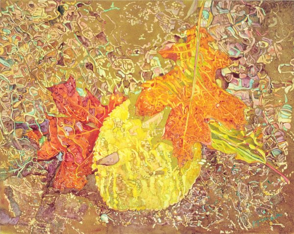 Мозаичная акварель