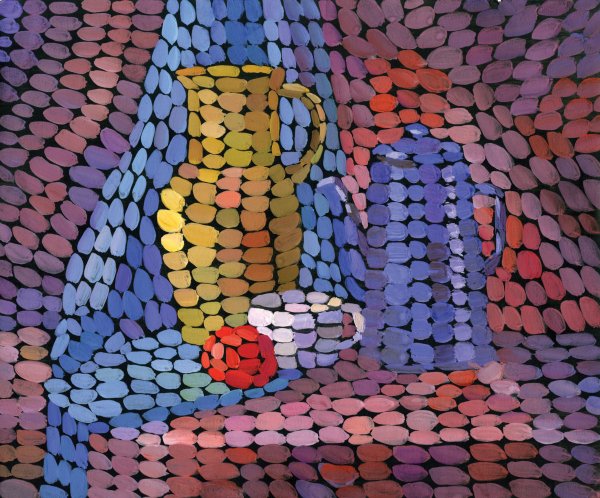 Натюрморт в технике мозаика