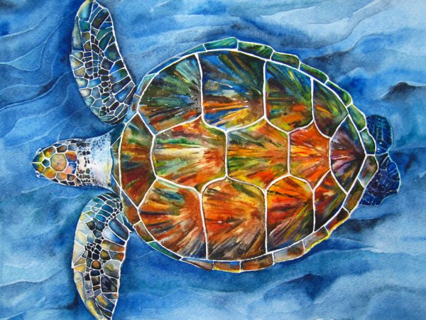 Исковые мелки акварель