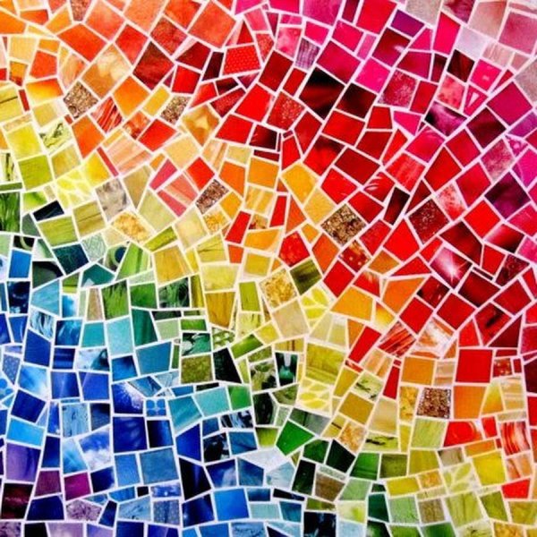 Разноцветная мозаика
