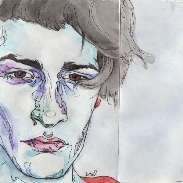 Мальчик иллюстрация акварель