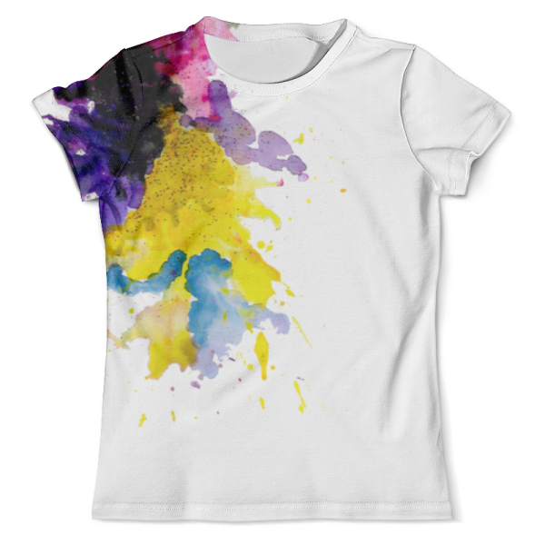 Майки с каплями краски