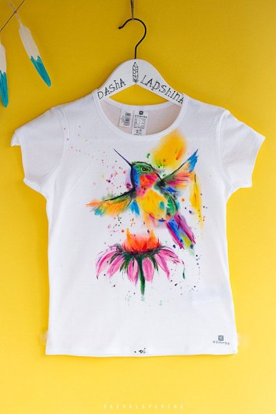 Разрисованные футболки