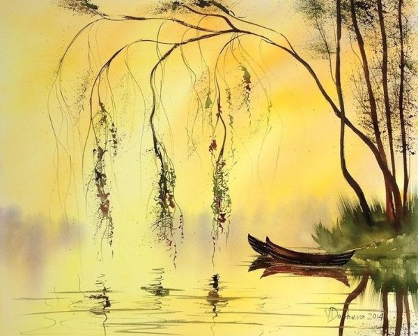 Болгарская художница Veneta Docheva