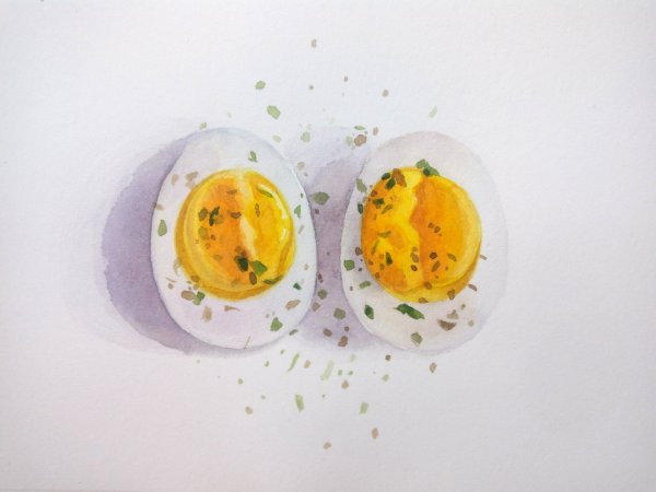 Круассан рисунок