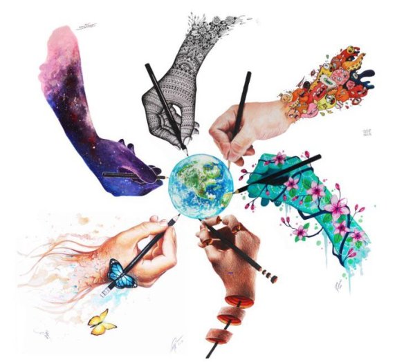 Вдохновение иллюстрация