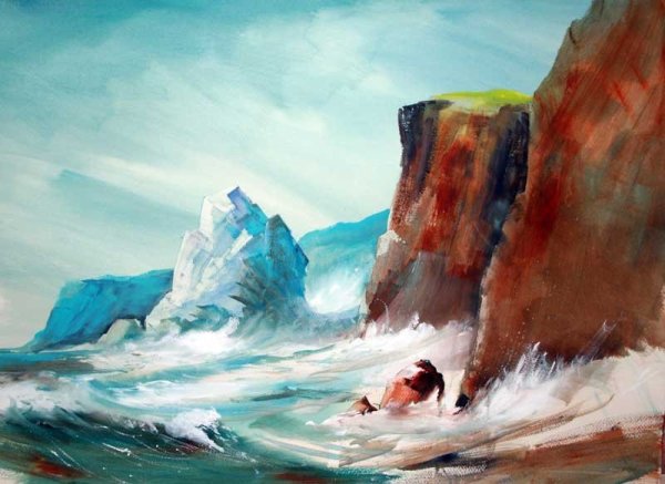 Arnold Lowrey акварель