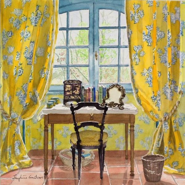 Шторы картины