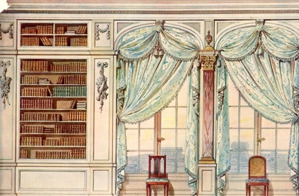 Шторы Барокко 17 век Франция