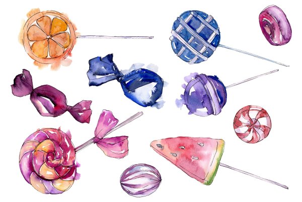 Конфеты скетч