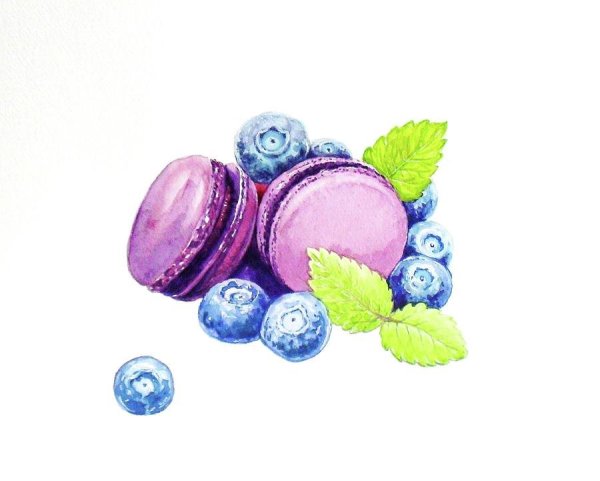 Акварельные конфеты