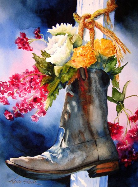 Туфли в живописи