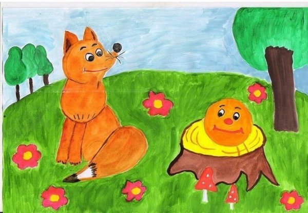 Рисование по сказкам