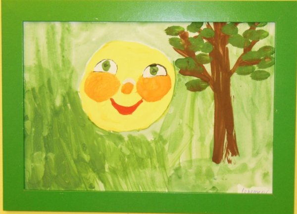 Нарисовать колобка