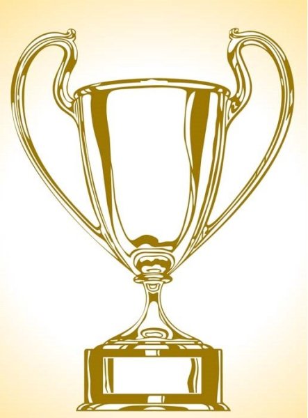 Кубок первое место контур