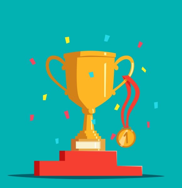 Кубок на пьедестале