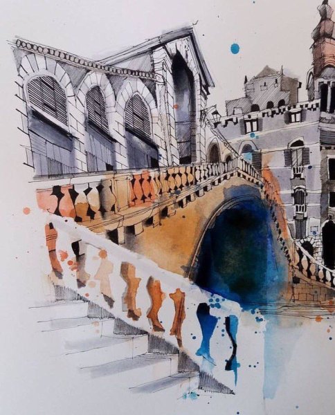 Ian Fennelly акварель