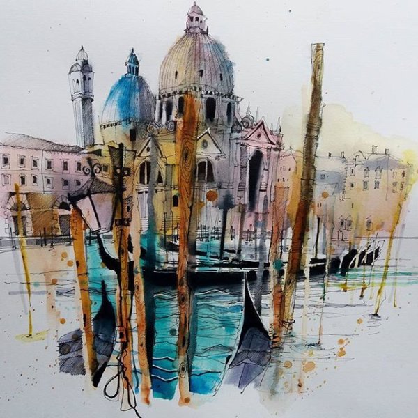 Ian Fennelly акварель