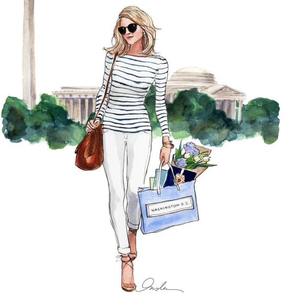 Фэшн иллюстрация