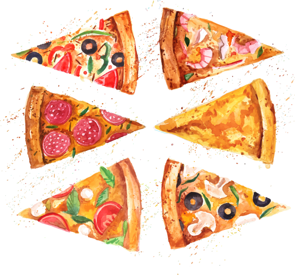 Пицца скетч