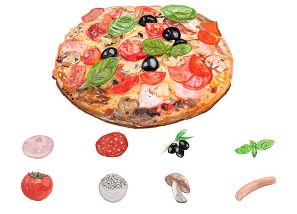 Скетч рецепт пиццы