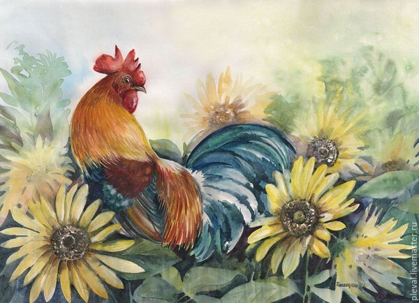 Ольга Флерова акварель