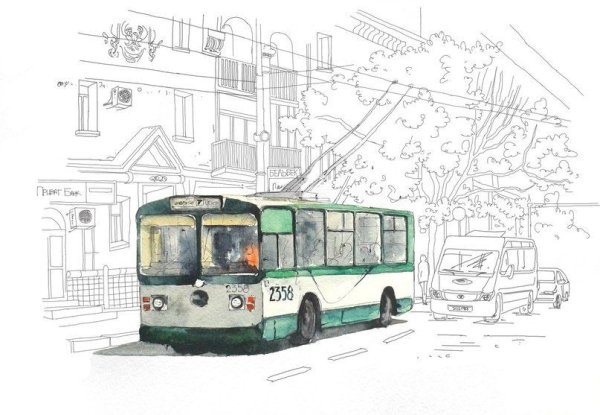 Двухэтажный автобус Лондон вектор