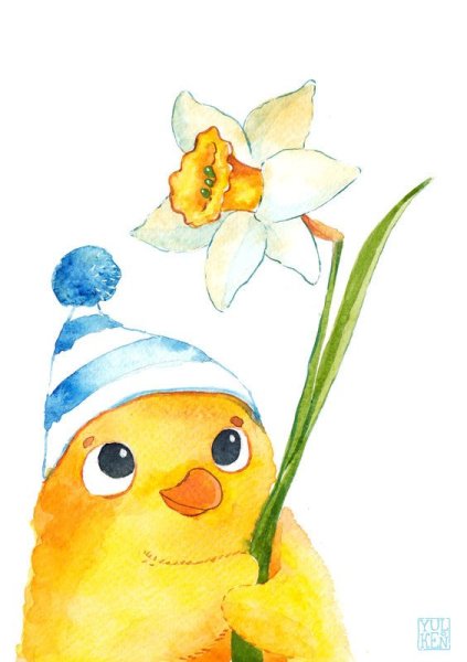 Анастасия Беседина акварель животные