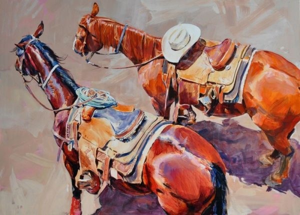 Живопись Софи Браун лошади