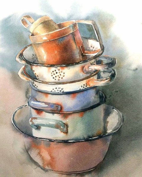 Акварелист Нина Орлова