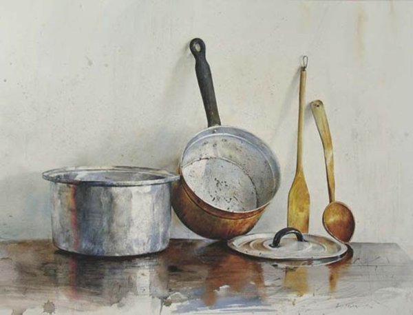 Атанас Мацурев акварель