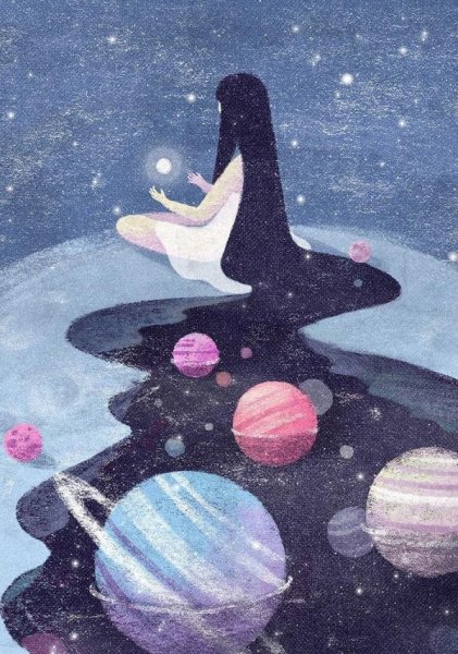 Рисунок на тему космос