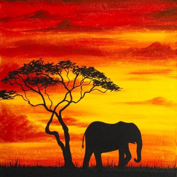 Африканский пейзаж