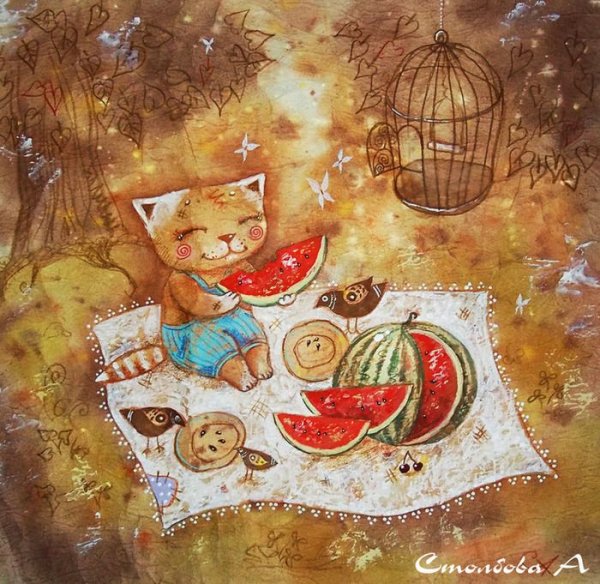 Натюрморт рисунок